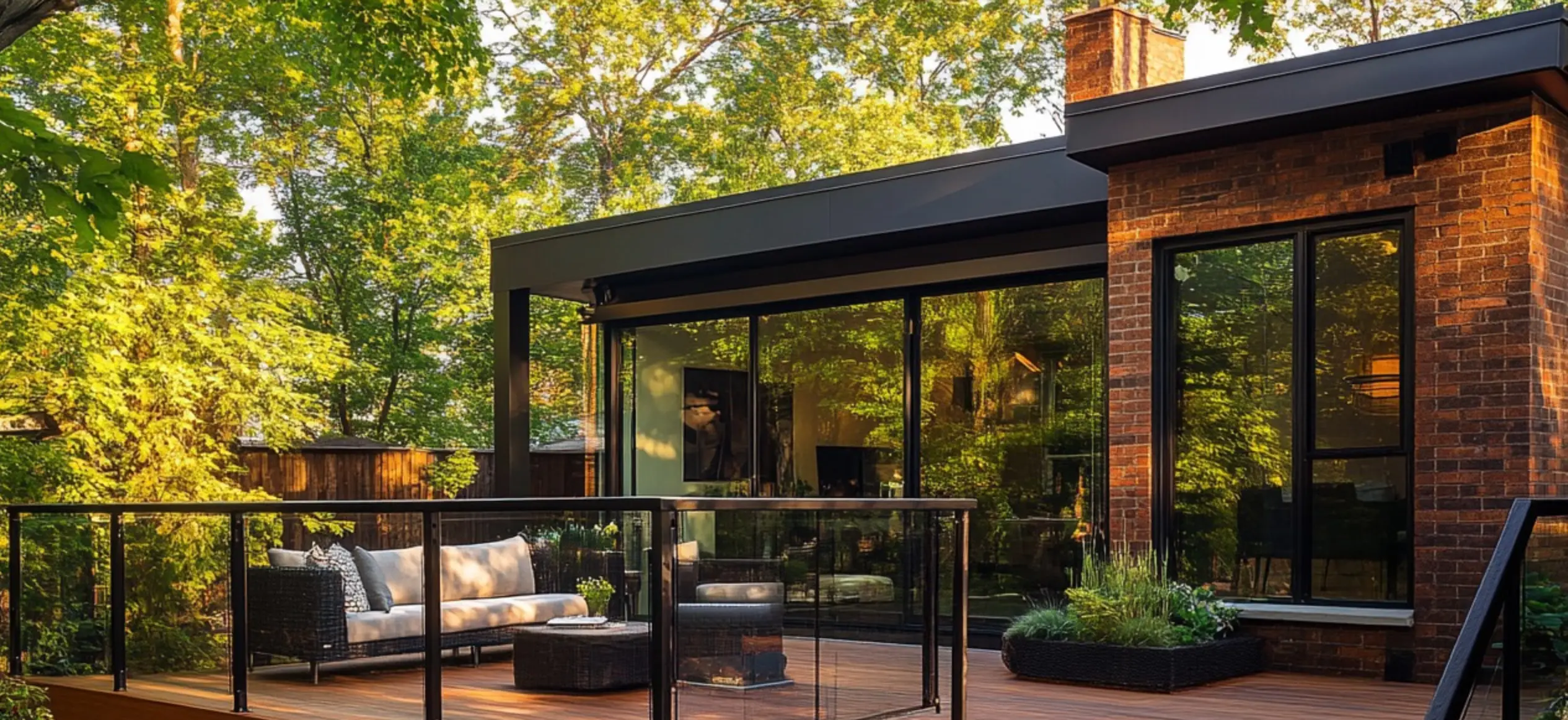 Weather-resistant deck construction on Toronto GTA coast